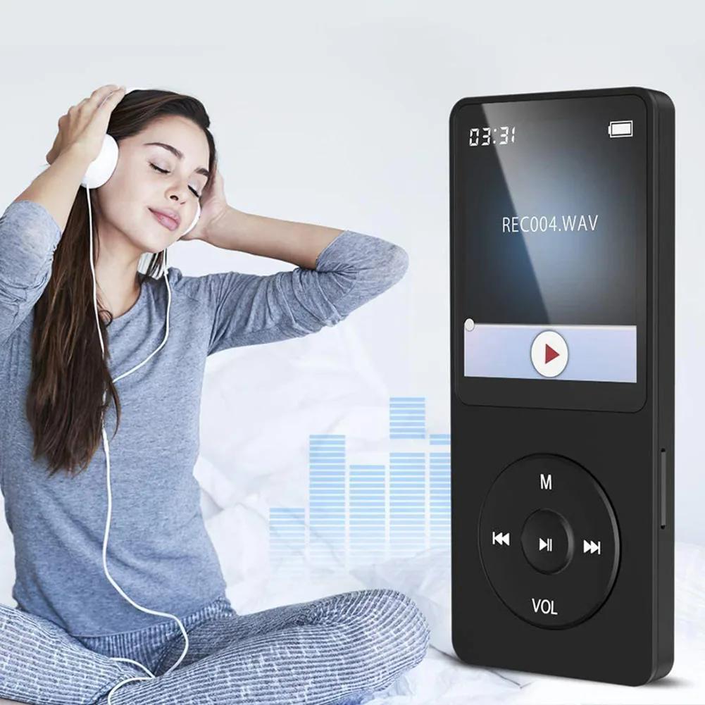 Bluetooth-Compatible5.4 C Ÿ  ׷ ÷̾,  FM , å , 1.8  ũ  MP3 ÷̾